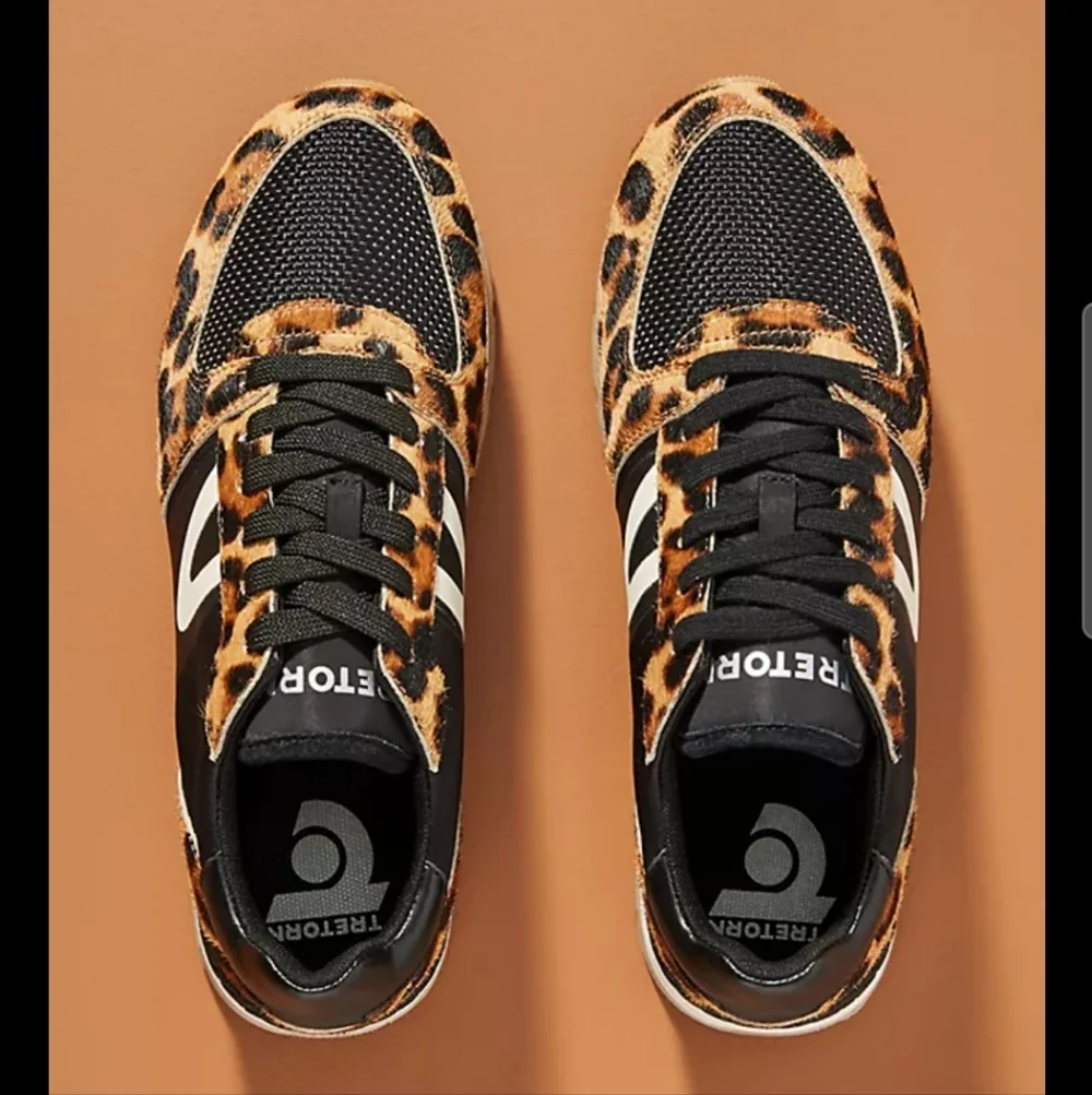 TRETORN Women's Loyola Cheetah print sneakers Size 9
